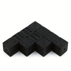 10pcs 16MM Frosted Dice Table Game Party Halloween Christmas Gift