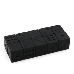 10pcs 16MM Frosted Dice Table Game Party Halloween Christmas Gift