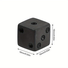 10pcs 16MM Frosted Dice Table Game Party Halloween Christmas Gift
