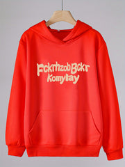 Girls Alphabets Pattern Hooded Sweatshirt For Spring And Autumn