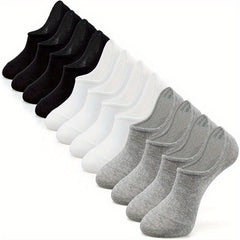 Men's Non Slip Sports Socks Running Casual No Show High Socks