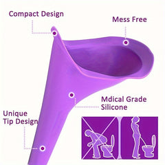 20pcs Portable Emergency Urinal For Women Outdoor Standing Urinal