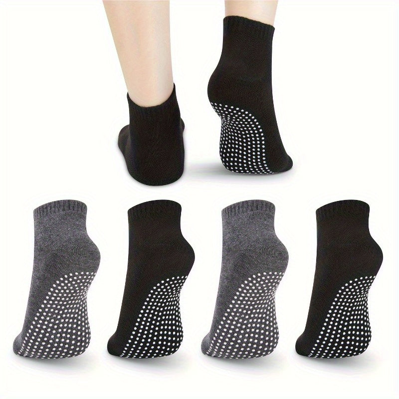 Soft Yoga Socks Anti-skid Gripper Socks for Pilates Ballet Barre