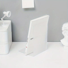 Acrylic Bookshelf Transparent Shelf Bookshelf Partition Table Holder