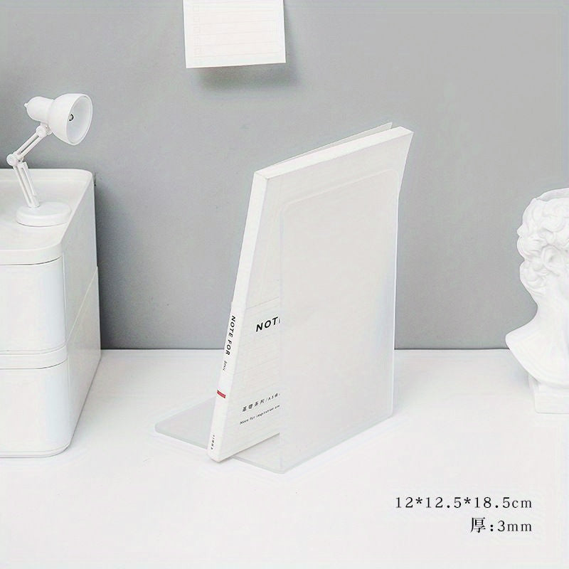 Acrylic Bookshelf Transparent Shelf Bookshelf Partition Table Holder