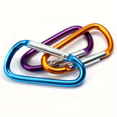 10pcs Heavy Duty Alloy Keychain Clips for Camping Hiking