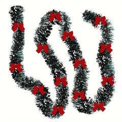 Tinsel Garland Christmas Twist Hanging Decor Indoor Outdoor Ornaments