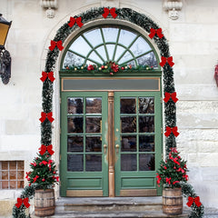 Tinsel Garland Christmas Twist Hanging Decor Indoor Outdoor Ornaments