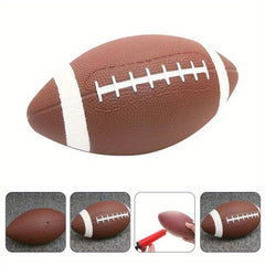 Inflatable American Football Toy with Inflator