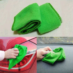 5pcs Microfiber Car Cleaning Towels Glass Washcloth
