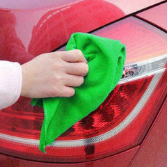 5pcs Microfiber Car Cleaning Towels Glass Washcloth