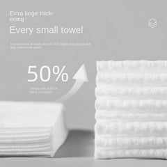 Disposable Face Towels for Makeup Cleaning, Wet and Dry Use