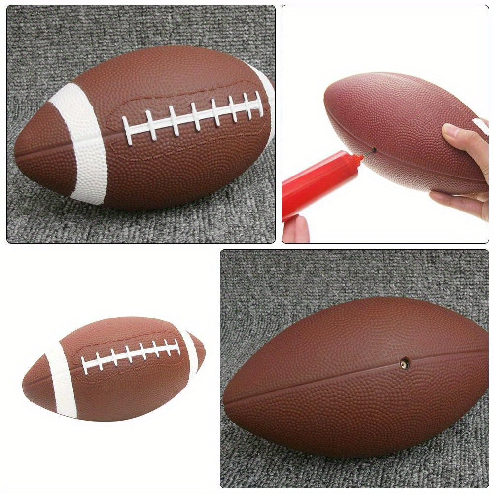 Inflatable American Football Toy with Inflator