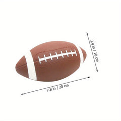 Inflatable American Football Toy with Inflator
