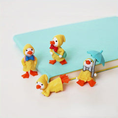 Duck Refrigerator Sticker Doll Mobile Phone Shell Accessories