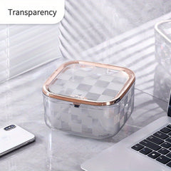 Paper Basket Desktop Trash Can Household Storage Box Cosmetics Mini Trash Can