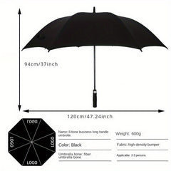 8 Bones Long Handle Golf Umbrella 27 Inch Large Business