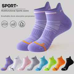 3 Pairs Thickened Padded Ankle Socks Anti-slip Quick-drying Sports Socks