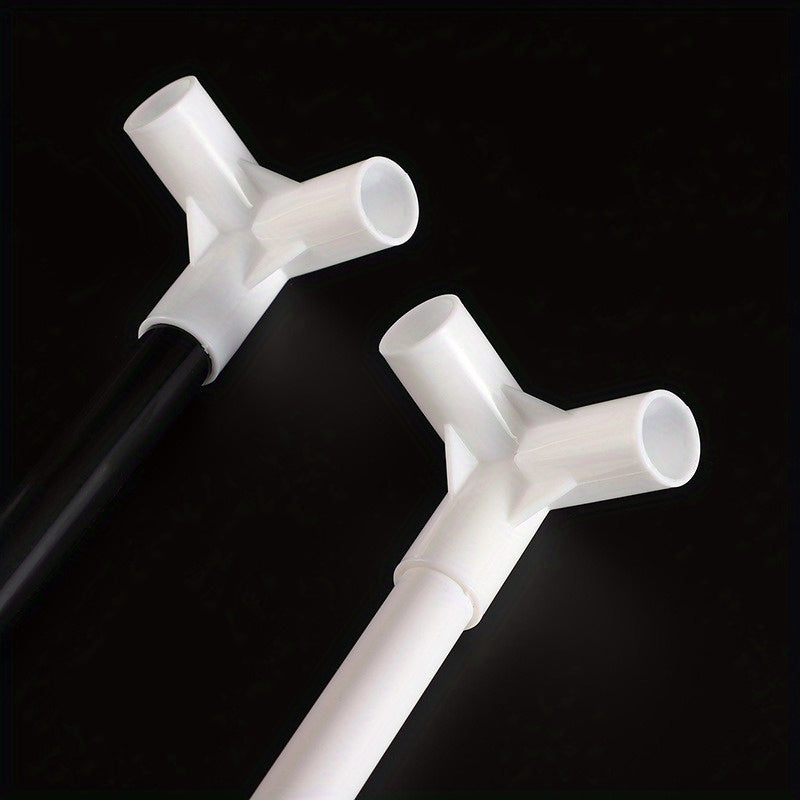 8pcs PP Right Angle Tee Joint 90 Degree Tent Accessories