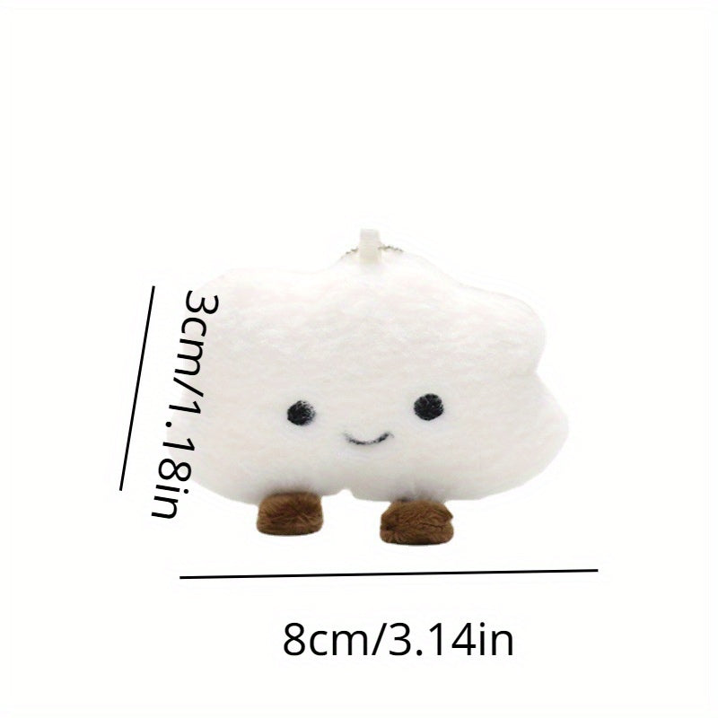 Cloud Hanging Plush Toy Creative Girl Bag Hanging Decoration Ins Mini Cloud Doll