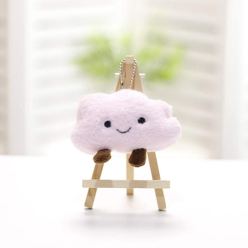Cloud Hanging Plush Toy Creative Girl Bag Hanging Decoration Ins Mini Cloud Doll