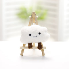 Cloud Hanging Plush Toy Creative Girl Bag Hanging Decoration Ins Mini Cloud Doll