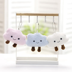 Cloud Hanging Plush Toy Creative Girl Bag Hanging Decoration Ins Mini Cloud Doll