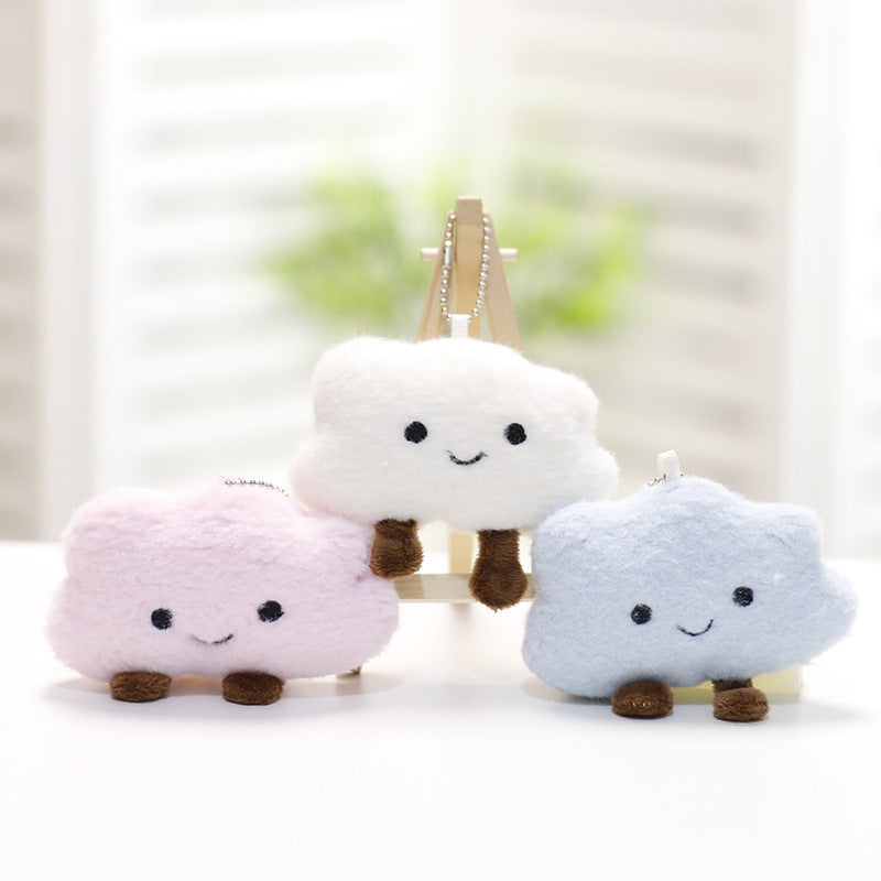 Cloud Hanging Plush Toy Creative Girl Bag Hanging Decoration Ins Mini Cloud Doll