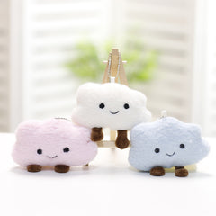 Cloud Hanging Plush Toy Creative Girl Bag Hanging Decoration Ins Mini Cloud Doll