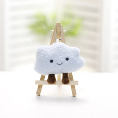 Cloud Hanging Plush Toy Creative Girl Bag Hanging Decoration Ins Mini Cloud Doll