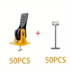 100pcs Reusable Tile Leveling System Floor Tiles Hand Tile Leveling Device