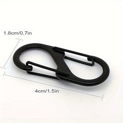 Alloy Spring Hook For Hiking Camping Snap Hook Keychain