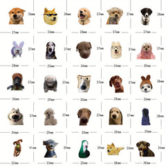 51pcs Funny Dog Meme Stickers Waterproof for Water Bottle Laptop Phone