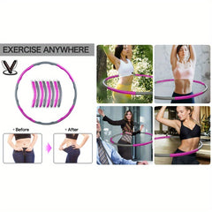 Detachable Soft Fitness Hula Hoop for Weight Loss