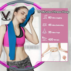 Detachable Soft Fitness Hula Hoop for Weight Loss