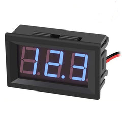 1pc 1 2 wire DC4 5v 30V LED Panel Digital Display Voltmeter Voltmeter