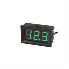 1pc 1 2 wire DC4 5v 30V LED Panel Digital Display Voltmeter Voltmeter