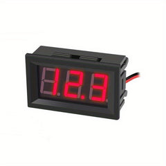 1pc 1 2 wire DC4 5v 30V LED Panel Digital Display Voltmeter Voltmeter
