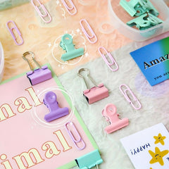45pcs Multifunctional Pushpins Paper Clips Set School Office Supplies