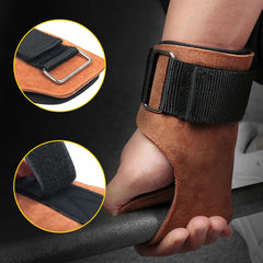 Leather Palm Guard Non slip Weightlifting Fitness Hand Guard