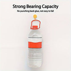 12pcs Adhesive Hooks Waterproof Wall Hangers Small Storage Hooks
