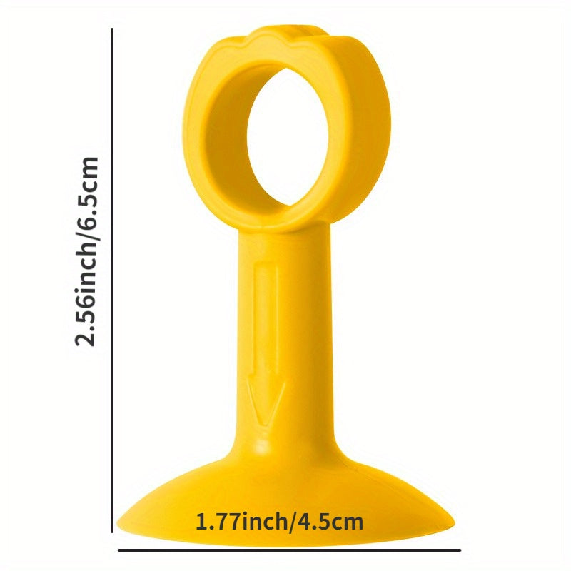 5pcs Silicone Door Stopper Anti collision Door Blocking Suction Toilet