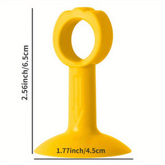 5pcs Silicone Door Stopper Anti collision Door Blocking Suction Toilet