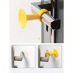 5pcs Silicone Door Stopper Anti collision Door Blocking Suction Toilet