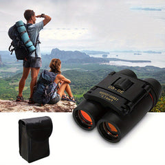 Waterproof Small Binoculars HD Portable Travel Camping Hiking