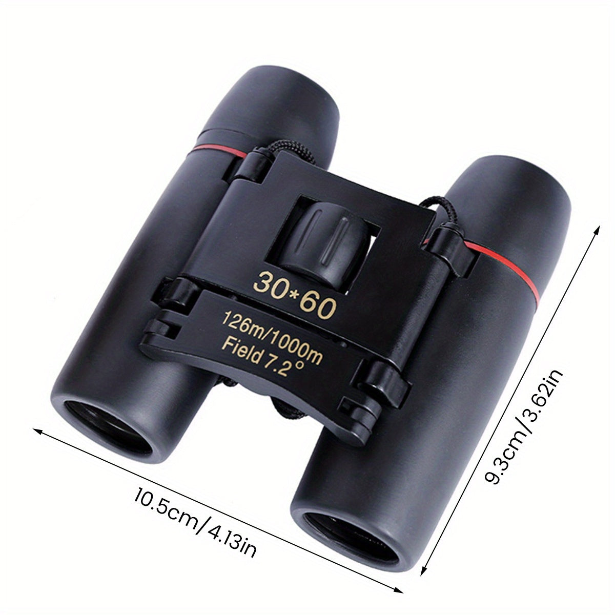 Waterproof Small Binoculars HD Portable Travel Camping Hiking