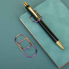 Metal Pen Holder and Paper Clip for Office and School Supplies
