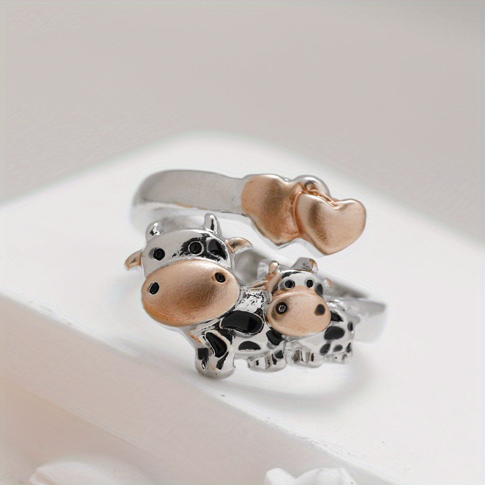 Cows With Love Ring For Family Friends Great Christmas Halloween Thanksgivin...