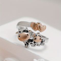 Cows With Love Ring For Family Friends Great Christmas Halloween Thanksgivin...