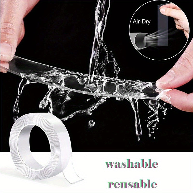 Double Sided Tape Washable Reusable Waterproof Transparent